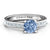 Elegant Duchess Ring with Shoulder Accents
