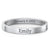 Engravable Stacking Mother's Ring