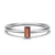 Vertical Baguette Stackable Ring