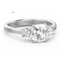 3 Stone Cushion Cut Duchess Ring with Side Stones - Customer's Product with price 144.00 ID mMqPbqhUpvvPRDyCPtG7O5m7