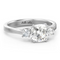 3 Stone Cushion Cut Duchess Ring with Side Stones - Customer's Product with price 144.00 ID 1bBIW2o5OECxpBEBtE5arA_m