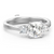 3 Stone Cushion Cut Duchess Ring with Side Stones - Customer's Product with price 144.00 ID PGlLf0PRCJft_s4yQKSa2gTD