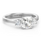 3 Stone Cushion Cut Duchess Ring with Side Stones - Customer's Product with price 144.00 ID v-HN8ZRNn1_oiVPb5eWVo1o2