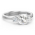 3 Stone Cushion Cut Duchess Ring with Side Stones - Customer's Product with price 144.00 ID ahj7xExN_XH20GdgSFpof39A