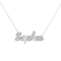 A 925 silver name necklace